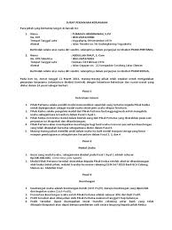Format penulisan surat kiriman rasmi. Great Contoh Surat Perjanjian Kerjasama 2 Pihak 96 Bagi Format Surat Perjanjian Unik Oleh Post Contoh Surat Perjanjian Kerjasama 2 Pihak Gawe Cv