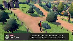 Pokemon Sword And Shield How To Get Leaf Stone Tips And Tricks Pokemon Pokemon Universe Leaf Stone Pokemon