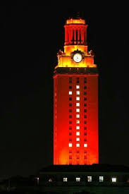 The Tower At U T Lit Up For A Win Longhorn Texas Longhorns Football Texas Football