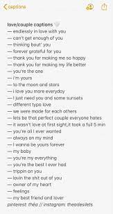 It shows the bonding between two of the individuals who are sharing a mutual bio or a matching bio. Couples Instagram Captions By Thea Couple Instagram Captions Instagram Quotes Captions Instagram Captions