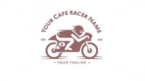 Minimal Cafe Racer Logo On 99designs Logo Store Autocollant Design