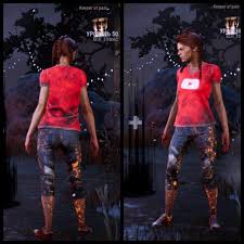 Unreleased Youtube T-shirt for Meg Thomas [Dead by Daylight] [Mods]