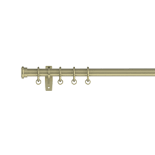 Antique french brass curtain rods vintage bistro poles for nets or half sash with hanging loops afarmhouseinfrance 5 out of 5 stars (2,859) $ 49.37. Suffolk Collection Antique Brass Curtain Pole 25mm Stud Finial Closs Hamblin