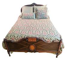 Shop for bed frames in bed frames & box springs. Lot Art Antique Full Size Bed Frame By Stille Duhlmeier Co Mattress And Bedding Set