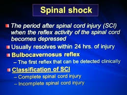 Image result for Spinal Shock