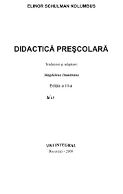 We did not find results for: Elinor Schulman Didactica Prescolara Pdf Download
