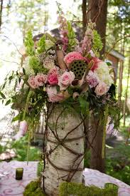 The Theme A Midsummer Night S Dream Garden Centerpiece Flower Arrangements Floral Arrangements