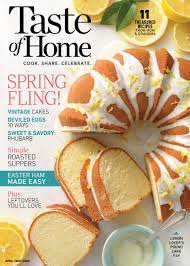 Taste Of Home Back Issue April May 2020 Digital Recipes Taste Of Home Baked Dishes