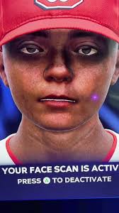 face scan is insanely accurate #mlb #mlbtheshow23 #xbox #videogame  #mlbtheshow #games