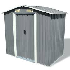 Vidaxl Garden Storage Shed Metal 80 3x52x73 2 Garage Tool Storage House See This Great Product It Is An Affi Garden Storage Shed Steel Sheds Garden Storage