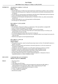 Rn Cardiac Cath Lab Resume Samples Velvet Jobs