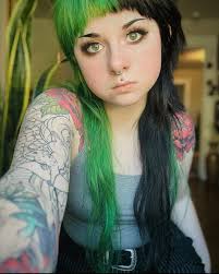 Darien apprenticed here at BTP. She is so passionate about our industry and  has so much drive. She most enjoys tattooing pieces that are colorful,  dynamic, including elements of plants, bugs, &