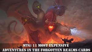 The gathering players to easily create and share custom cards and concepts. Mtg 11 Most Expensive Adventures In The Forgotten Realms Cards