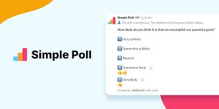 Free polling app looking to use free latest apps now. Simple Poll For Slack