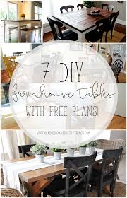 Search for farmhouse dining tables. 7 Diy Farmhouse Tables With Free Plans Making Joy And Pretty Things