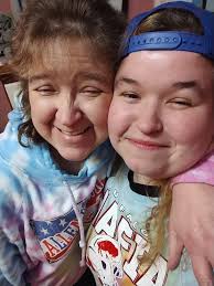 Bt (mj's be there) at the fair this week, proudly representing with my  granddaughter Brooklen Burns