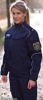 Find the perfect police officer stock photos and editorial news pictures from getty images. Germany S Most Beautiful Police Officer Announces She Is Single Daily Mail Online