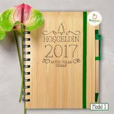 Yilbasi Hediyeleri Bambu Ahsap Defter Bambu Defter Hediyeler