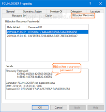 Easy Ways To Find Bitlocker Recovery Key From Active Directory Password Recovery