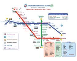 Route Map Hyderabad Metro Rail