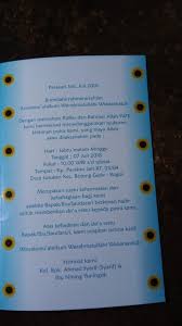 Maybe you would like to learn more about one of these? Contoh Undangan Walimatul Khitan Lewat Wa