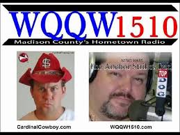 WQQW Radio interview by Shawn Balint with Cardinal Cowboy