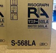 Genuine Risograph S-568LA Thermal Masters - RC / RA Series
