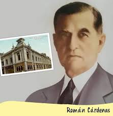 Román Cárdenas Silva se gradúa de Agrimensor en la en 1883. Pasa luego a la  Escuela de Ingeniería, no llegando a concluir los estudios en ingeniería.  Sin embargo, en estado natal desempeña