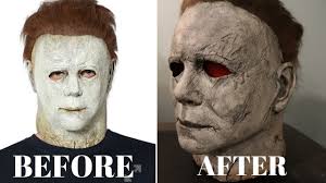 Diy 2018 Michael Myers Mask Trick Or Treat Studios Repaint Tutorial Rehaul Youtube Michael Myers Michael Myers Mask Trick Or Treat Studios