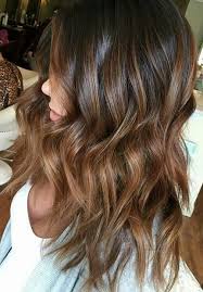 Chocolate Balayage Hair Styles Black Hair Ombre Balayage Hair