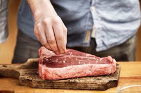 Before pan frying a ribeye steak, prepare the meat by letting it sit out for 30 minutes, then pat it dry and season it with salt and pepper. Your Guide To The Different Cuts Of Steak Tasting Table