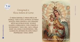 Dia 08/07 novena a festa do carmo. Nossa Senhora Do Carmo Jesus Te Ama