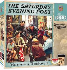Toy's 100 best winner, 1000 pieces 4.6 out of 5 stars 81 $12.68 $ 12. Masterpieces Saturday Evening Post At The Doctor 1000 Piece Jigsaw Puzzle By Norman Rockwell 71369 Toys Games Jigsaw Puzzles Ktlog Com My