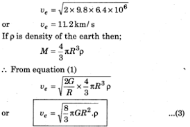 Rbse Solutions For Class 11 Physics Chapter 6 Gravitation 5 Physics Gravitational Potential Energy Binding Energy