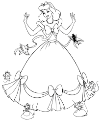 Princess coloring book for girls: Free Printable Cinderella Coloring Pages For Kids Cinderella Coloring Pages Disney Princess Coloring Pages Princess Coloring Pages