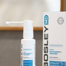 Hair regrowth treatment with minoxidil for men helps to grow hair and slow down further hair loss. Amazon Com Bosleymd Men S Minoxidil No Mess Sprayer Extra Strength 2 Fl Oz 2 Count Premium Beauty