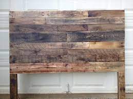 Diy Pallet King Size Headboard Rustic Headboard Pallet Diy Diy Pallet Furniture