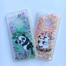 honor 9 lite phone case cute panda unicorn glitter sequin liquid quicksand case on for funda huawei honor 9 lite case cover girl unicorn and glitter girl phone cases cute panda