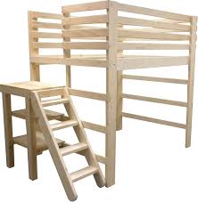 Think bohemian wooden platform beds, ultra modern hanging beds, and even cozy lofts built right into walls. Side Platform With Stairs On A Loft Bed