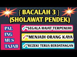 Bacalah Sholawat Pendek Ini Agar Diberikan Kekayaan Keajaiban Sholawat Youtube Kekuatan Doa Kutipan Agama Kata Kata Indah