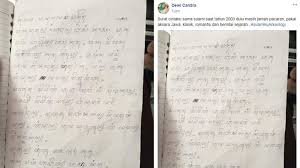 Surat sendiri pun memiliki dua jenis atau macam yaitu surat formal dan surat non formal. Contoh Surat Cinta Aksara Jawa Beserta Artinya Contoh Lif Co Id