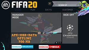 Fifa 20 Offline Mod Android Patch Manager Mode Download Fifa 20 Fifa Data Folder