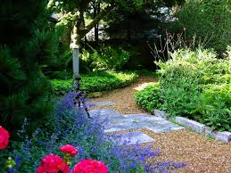 The patio walkway near the outside bar consists of stone pavers. Pictures Of Garden Pathways And Walkways Diy