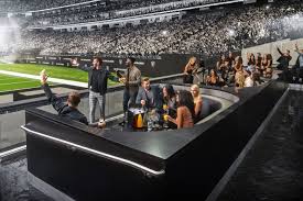 9/16/2020 inside raider stadium | grand opening of the raider image las vegas 9/16/2020. Allegiant Stadium Features Wynn Field Club Nightclub In The End Zone For Las Vegas Raiders Games Eater Vegas