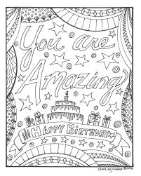 The collection is varied with different variations and character. Happy Birthday Coloring Pages Nana Coloring Export 115 General