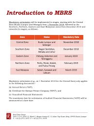 In malaysia, all companies (both public and private) need to register themselves with the malaysian regulator, suruhanjaya syarikat malaysia (ssm), and these companies have to submit their financial. Malaysian Business Reporting System Mbrs Real Time Group