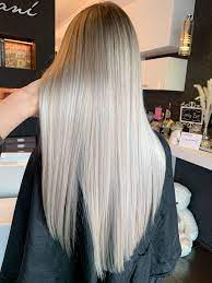 extrem blonde balayage blond lange haare haare blond farben balayage haare blond