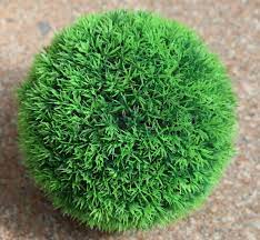 decorative artificial grass ball plastic leaf effect hanging green decoration topiary b garden flowers best plant for planter