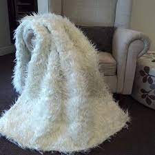 Only 1 available and it's in 13 people's carts. Shaggy Fur Calming Blanket With Foot Pocket White Kloudsac