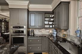 Grey Cabinets Tan Walls White Trim Kitchen Pinterest Grey Kitchen Cabinets Painting Kitchen Cabinets Kitchen Cabinets Decor